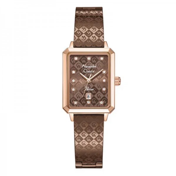 Alexandre Christie AC 2C24 Rosegold Brown LDBROBO Alexandre Christie AC 2C24 Rosegold Brown LDBROBO